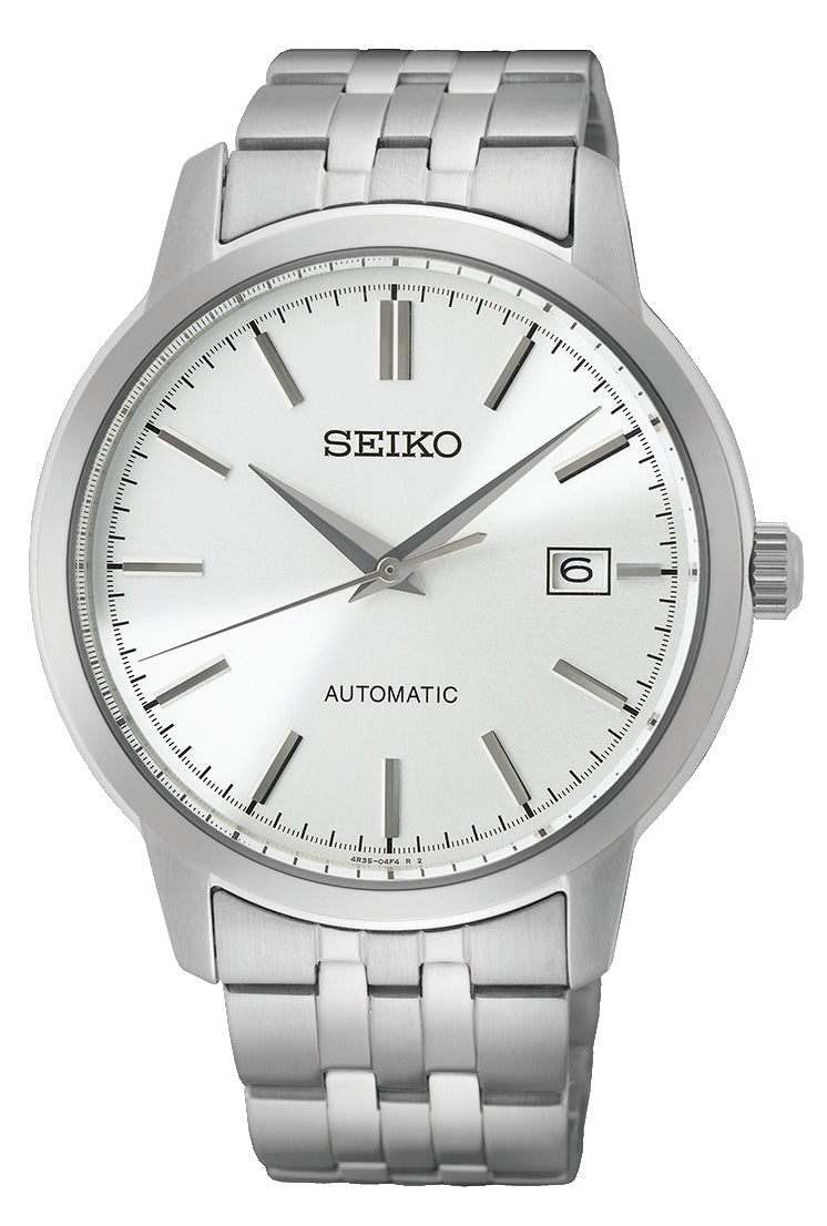 Seiko Silver Men's Analogue Watch SRPH85K Watches Seiko 