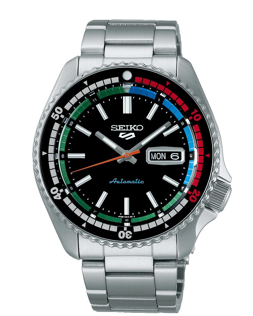 Seiko 5 Sports Retro Special Edition Watch Black Dial SRPK13K Watches Seiko 