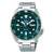 Seiko Automatic Green & Silver Watch SRPD61