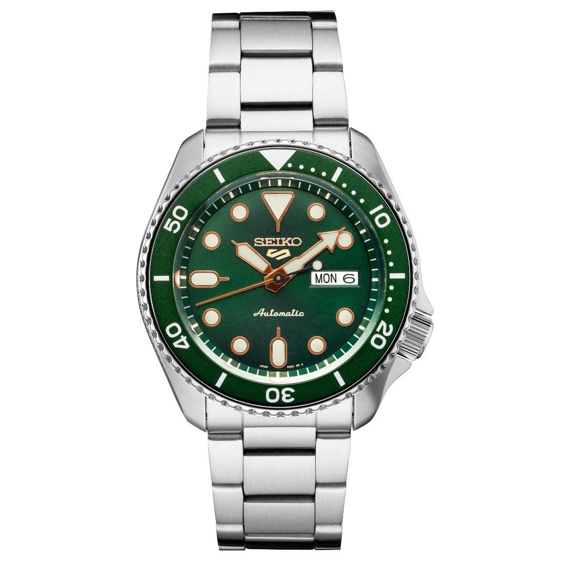 Seiko Automatic Green Face Men's Watch SRPD63 Watches Seiko 
