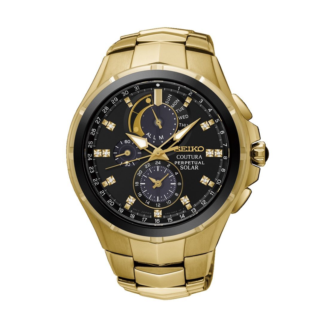 Seiko Coutura Mens Watch Model SSC572P Watches Seiko 