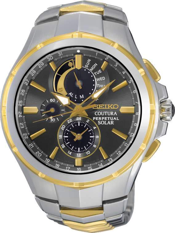 Seiko Coutura Mens Solar Watch SSC376 Watches Seiko 