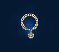 Chiara Ferragni Chain Collection Gold Eye Bracelet Bevilles Jewellers 