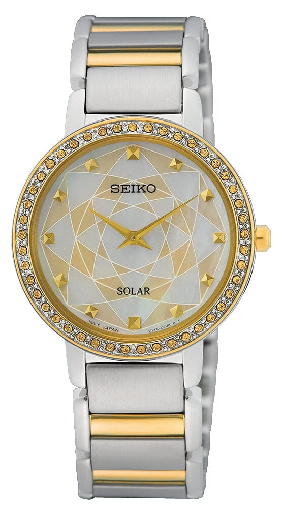 Seiko Conceptual Two Tone Women's Watch SUP454P Watches Seiko 