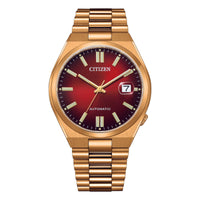 Citizen Tsuyosa Red and Rose Gold Automatic Watch NJ0153-82X Watches Citizen 
