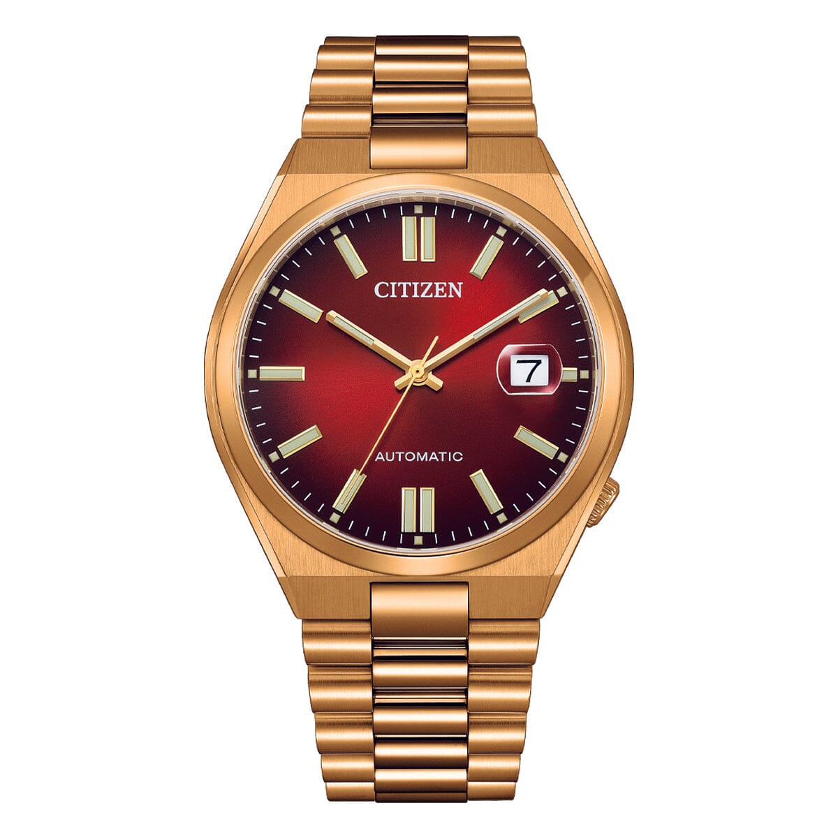 Citizen Tsuyosa Red and Rose Gold Automatic Watch NJ0153-82X Watches Citizen 