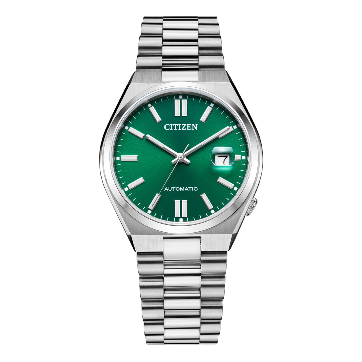 Citizen Tsuyosa Green and Silver Automatic Watch NJ0150-81X Watches Citizen 