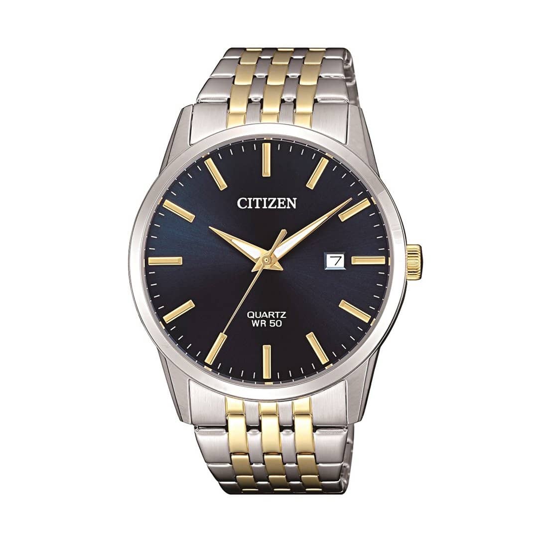 Citizen Men's Blue Dial Two Tone Watch Model BI5006-81L Watches Citizen 