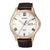 Citizen White Brown Leather Watch BF2023-01A
