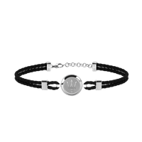 Maserati Jewels Men's Leather Bracelet Bevilles Jewellers 