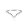 Georgini Rock Star V Silver Ring Bevilles Jewellers 