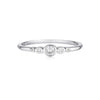 Georgini - Penta Sterling Silver Cubic Zirconia Ring Bevilles Jewellers 8 