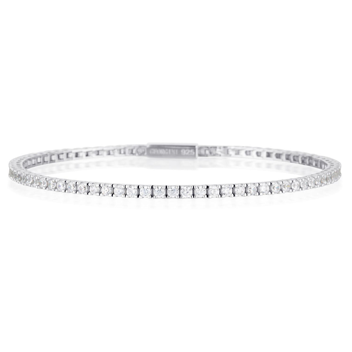 Georgini Selena 2mm Silver Bracelet Bevilles Jewellers 