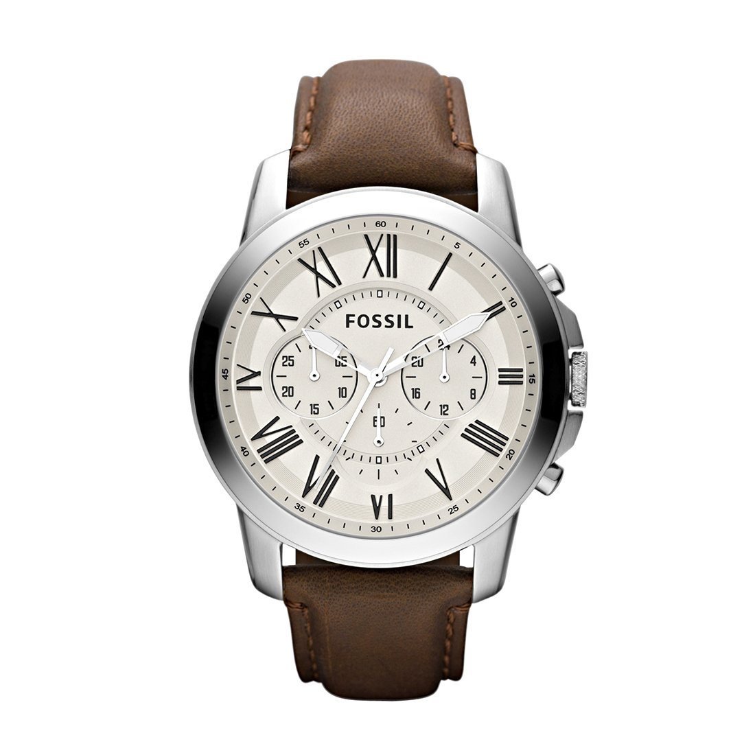 Fossil Men's Leather Watch Model - FS4735 Watches Fossil 