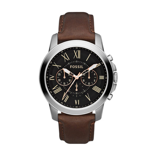 Fossil Men's Leather Watch Model - FS4813 Watches Fossil 