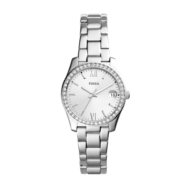 Fossil Ladies Scarlette Silver Stone Watch ES4317 Watches Fossil 