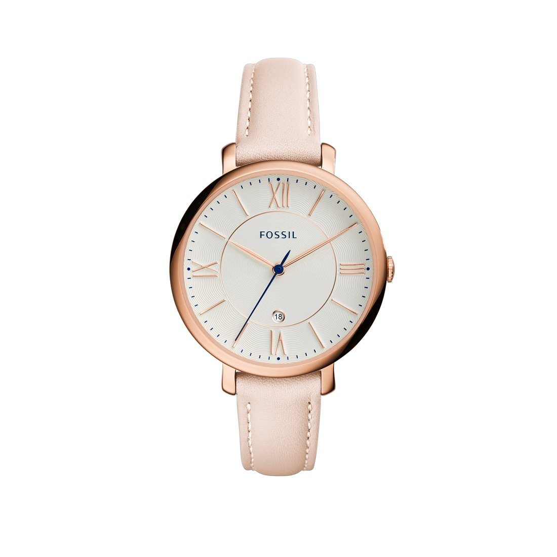 Fossil Ladies Jacqueline Pink Leather Watch ES3988 Watches Fossil 