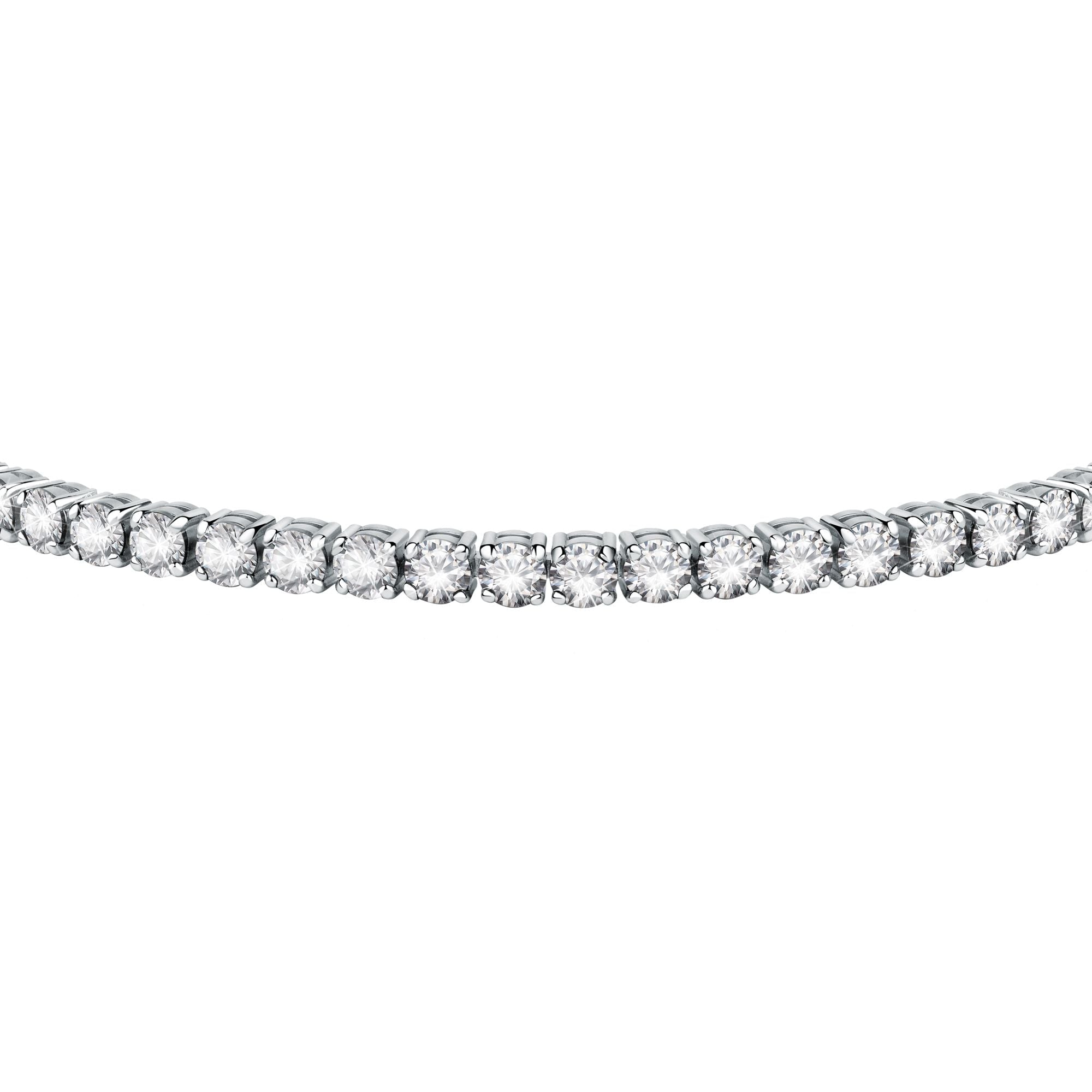 Chiara Ferragni Diamond Heart XL Stone Tennis Bracelet Bevilles Jewellers 