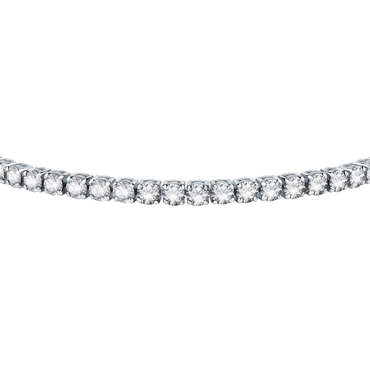 Chiara Ferragni Diamond Heart XL Stone Tennis Bracelet Bevilles Jewellers 