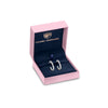 Chiara Ferragni Diamond Heart White Heart Big Hoop Earrings Bevilles Jewellers 