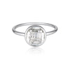 Georgini - Rodos Sterling Silver White Topaz Ring Bevilles Jewellers 