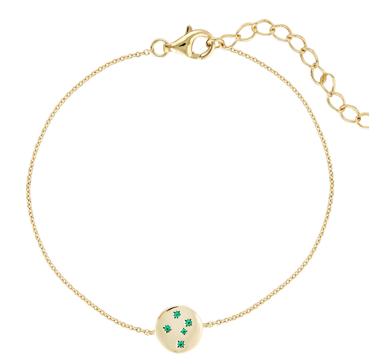 GEORGINI COMMONWEALTH COLLECTION SOUTHERN CROSS BRACELET GOLD Bevilles Jewellers 