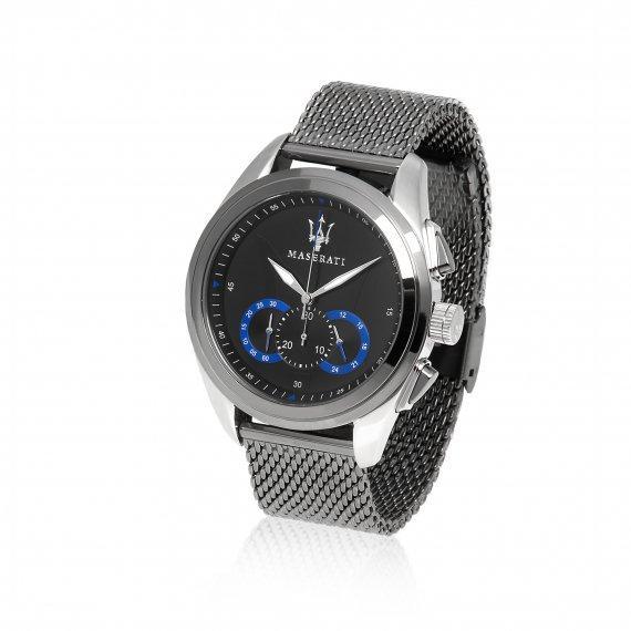Maserati TRAGUARDO 45mm Stainless Steel Black Watch Watches Maserati 