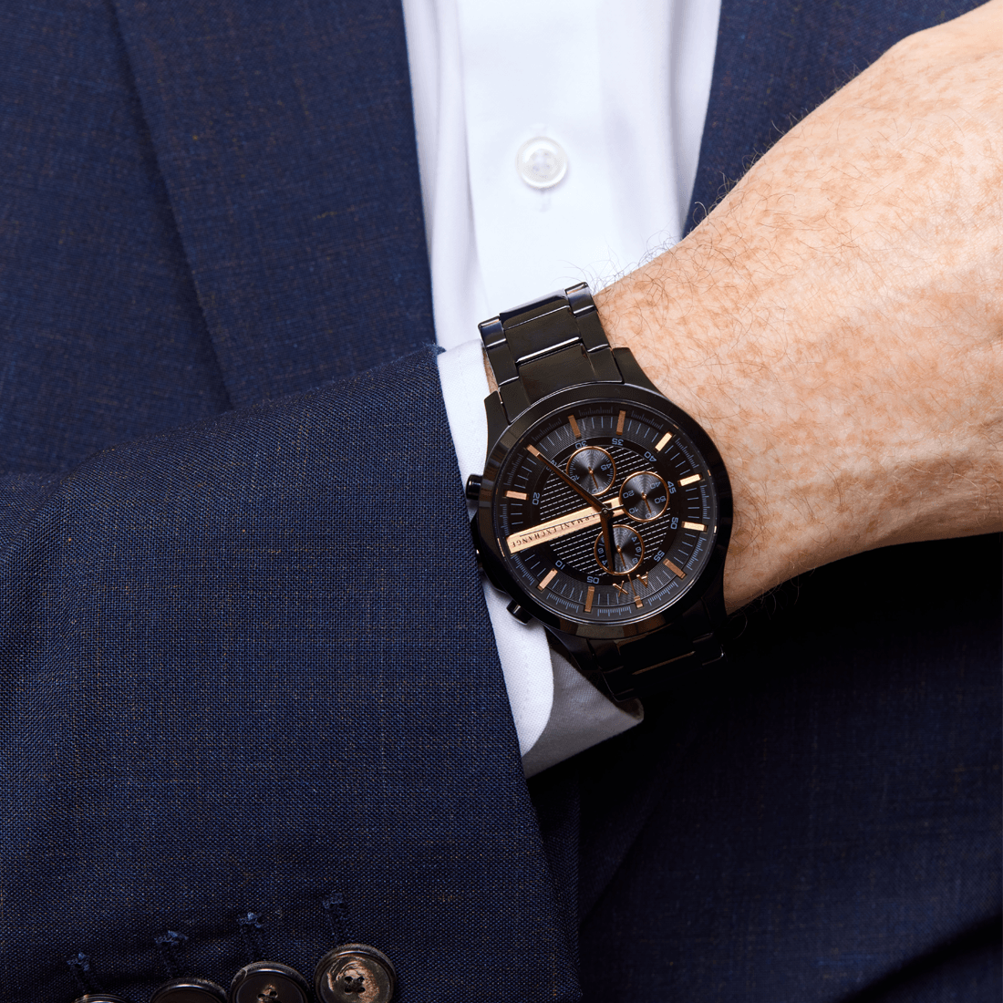 Armani Exchange Chronograph Mens Watch AX2164 Watches Armani Exchange 