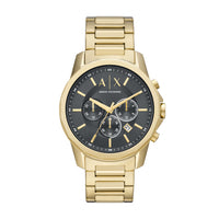 Armani Exchange Banks Black and Gold Men's Watch AX1721 Watches Armani Exchange 
