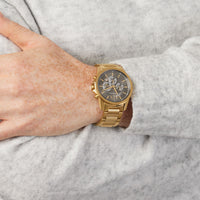 Armani Exchange Banks Black and Gold Men's Watch AX1721 Watches Armani Exchange 