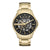 Armani Exchange Hampton Black and Gold Watch AX2419