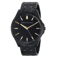 Armani Exchange Men's Black Face Black Band Watch AX2144 Watches Armani Exchange 