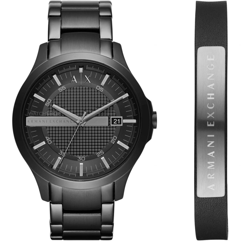Armani Exchange Hampton Watch and Bracelet Gift Set AX7101 Watches Armani Exchange 