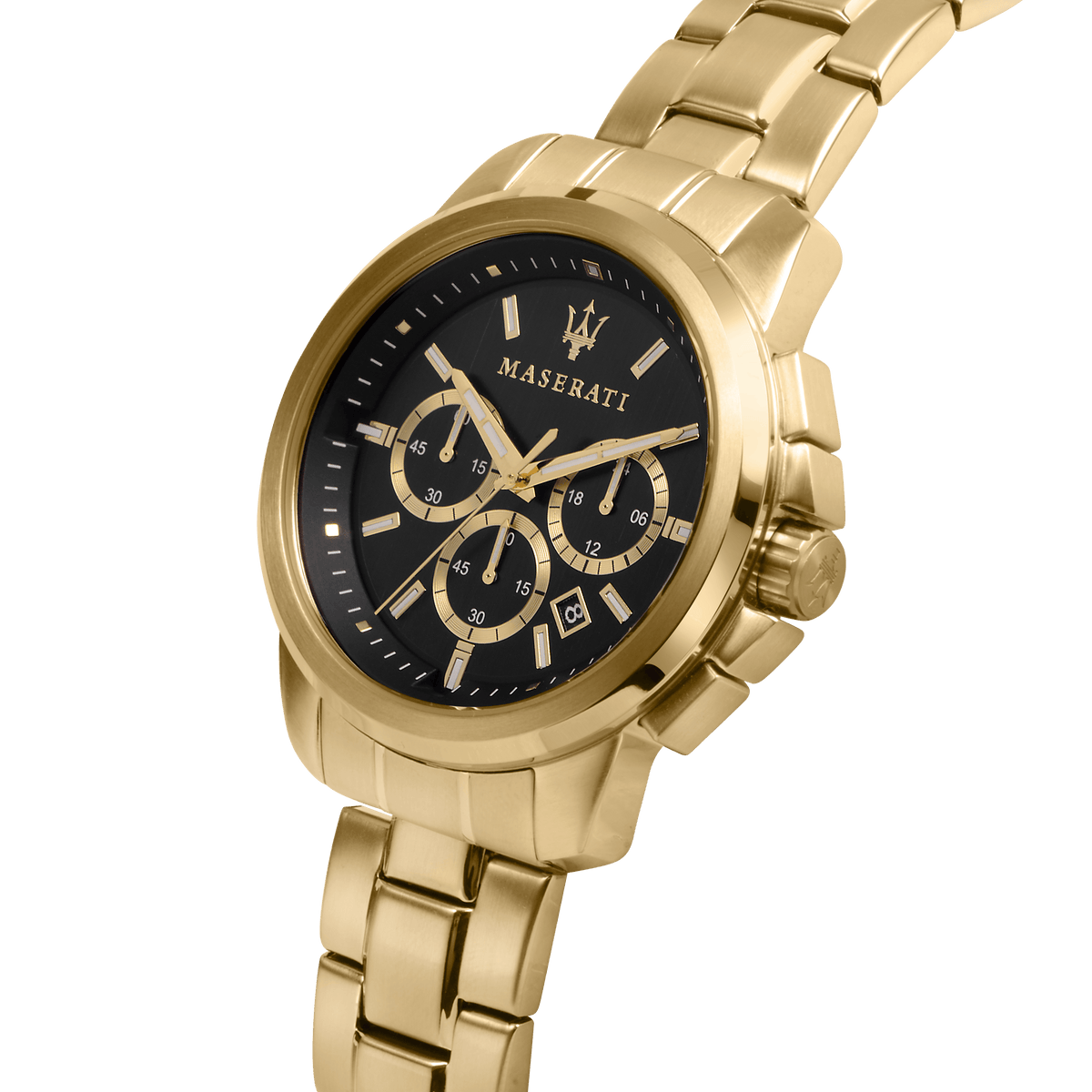 Maserati SUCCESSO 44mm Black Watch Watches Maserati 