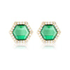 GEORGINI COMMONWEALTH COLLECTION BIRMINGHAM EARRINGS GOLD Bevilles Jewellers 