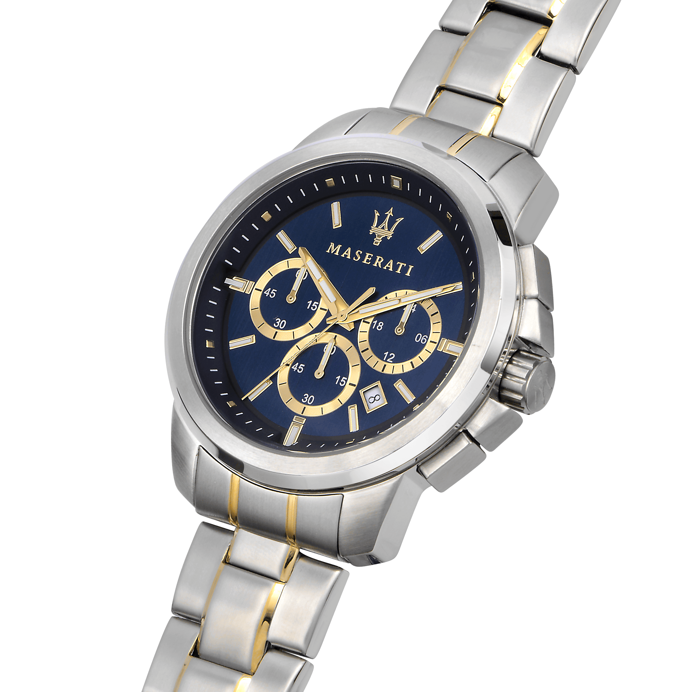 Maserati SUCCESSO 45mm Blue Watch Watches Maserati 