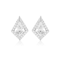Georgini Rock Star Shield Silver Earrings Georgini 