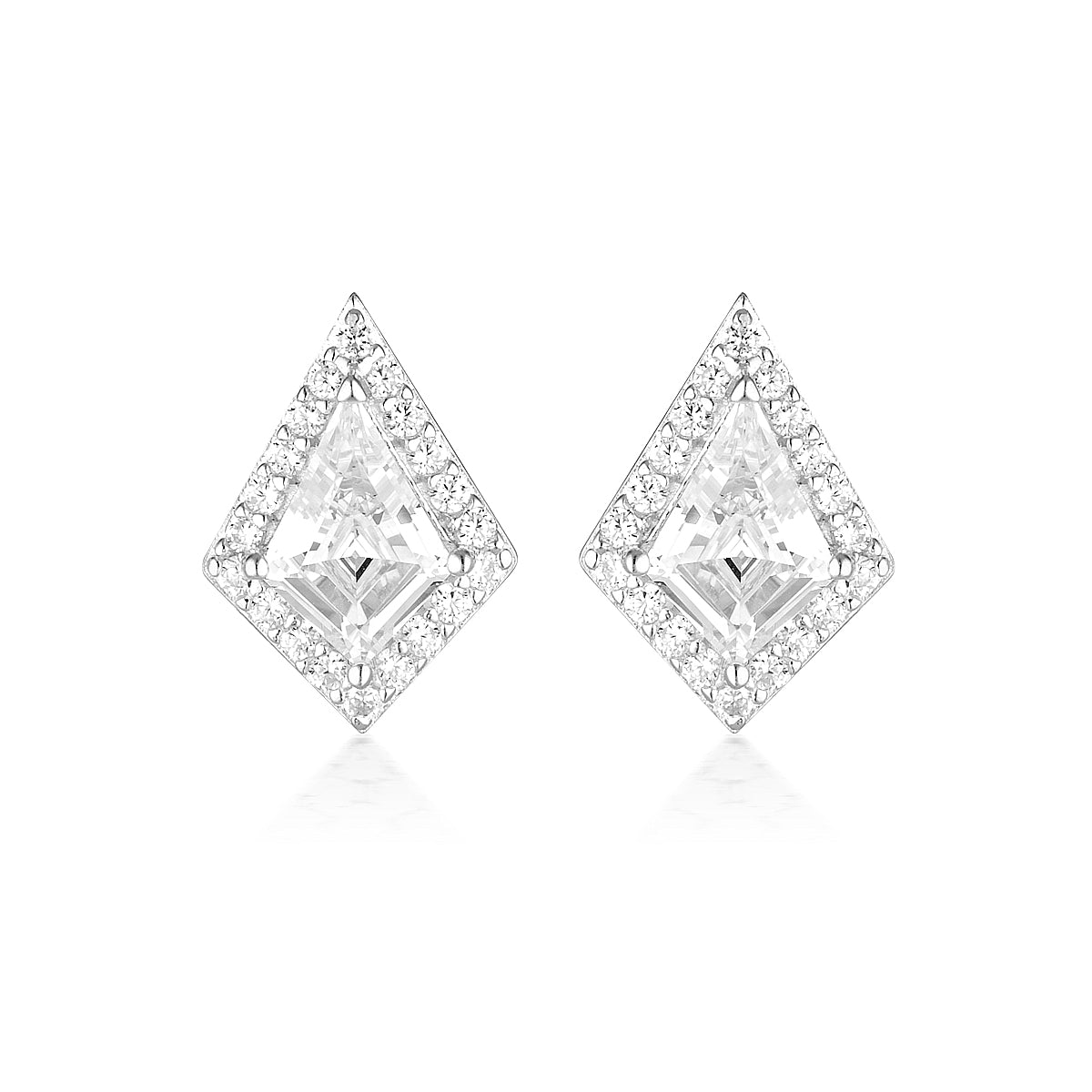 Georgini Rock Star Shield Silver Earrings Georgini 