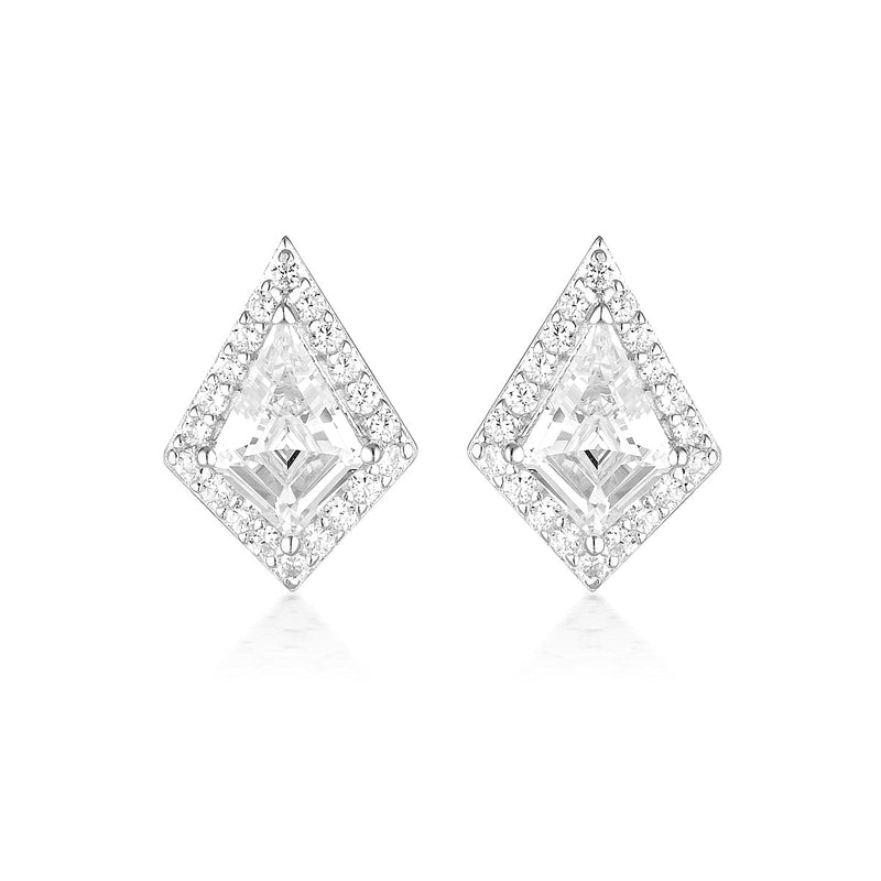Georgini Rock Star Shield Silver Earrings Georgini 