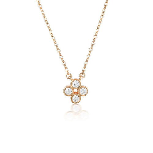STELLAR LIGHTS ROSE GOLD TWINKLE PENDANT Bevilles Jewellers 