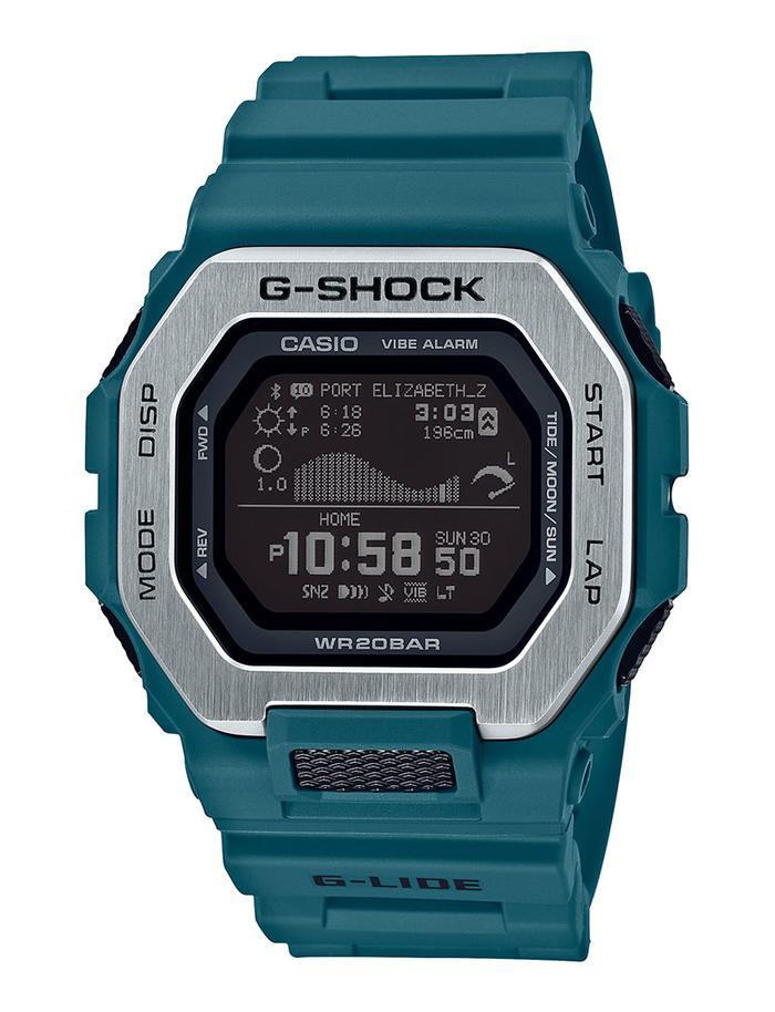 Casio G-Shock Glide Green Watch GBX100-2D Watches Casio 