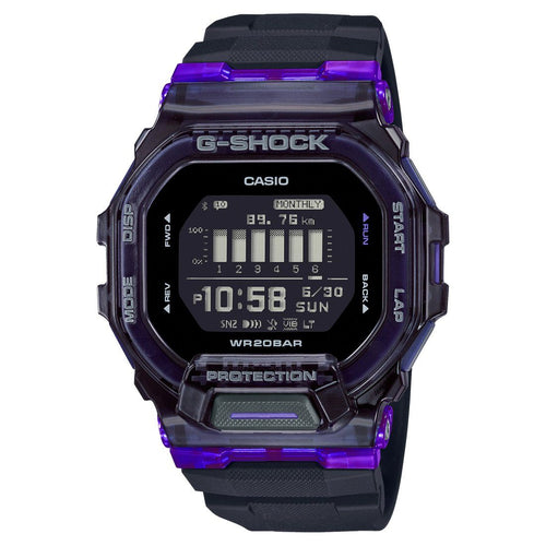 Casio G Shock G Squad Purple Watch GBD-200SM-1A6 Watches Casio 