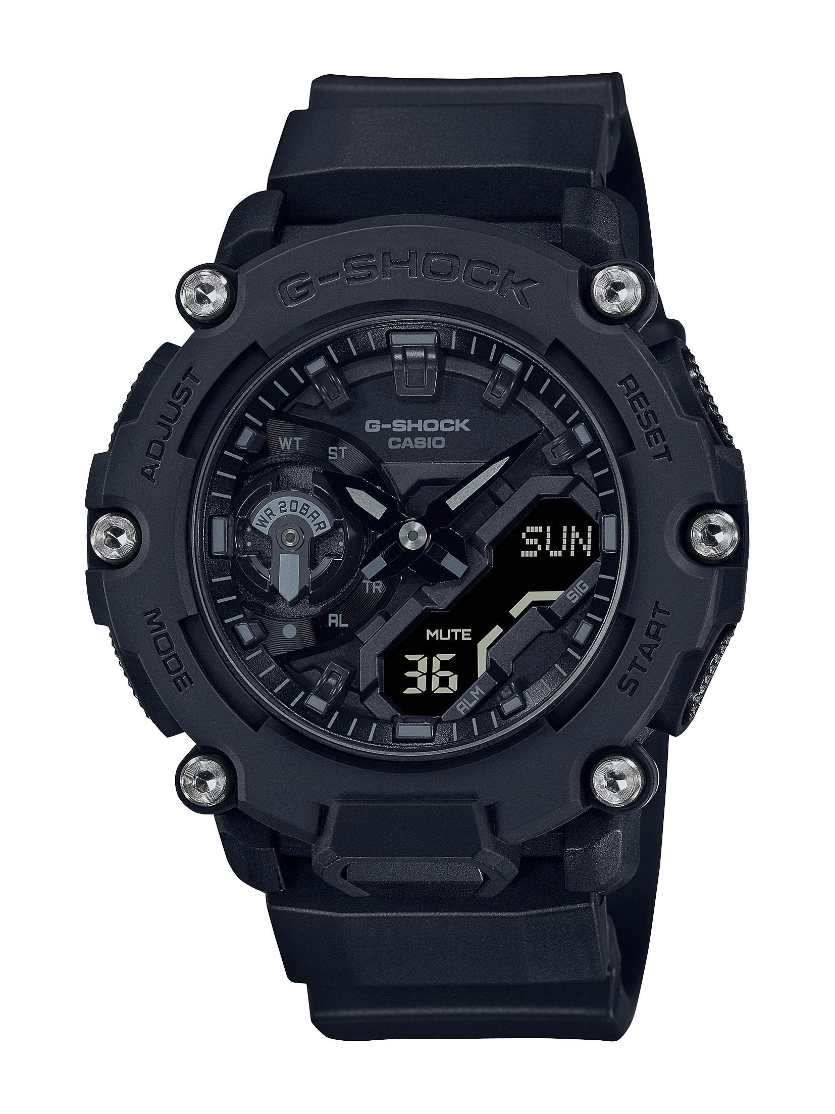 Casio G Shock Black Watch GA2200BB-1A Watches Casio 