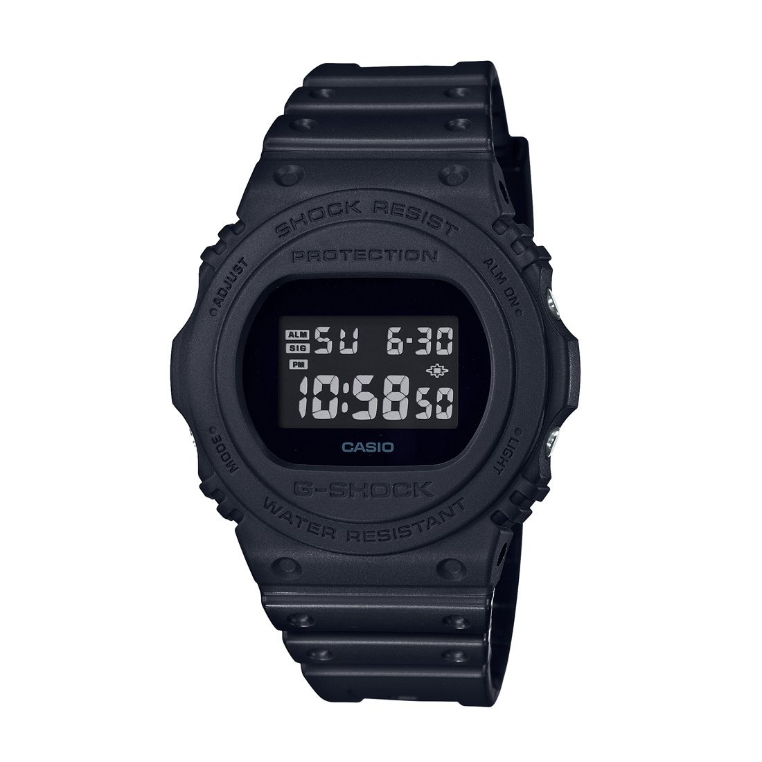 Casio G Shock Digital Black Case Black Band Model DW5750E-1B Watches Casio 