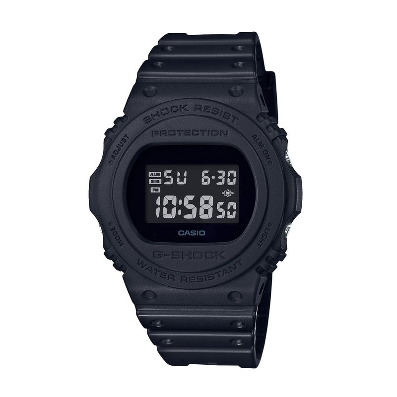 Casio G Shock Digital Black Case Black Band Model DW5750E-1B Watches Casio 