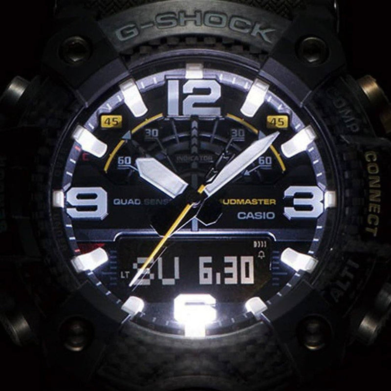 Casio G-Shock Master of G Mudmaster Digital Analogue Black/Green