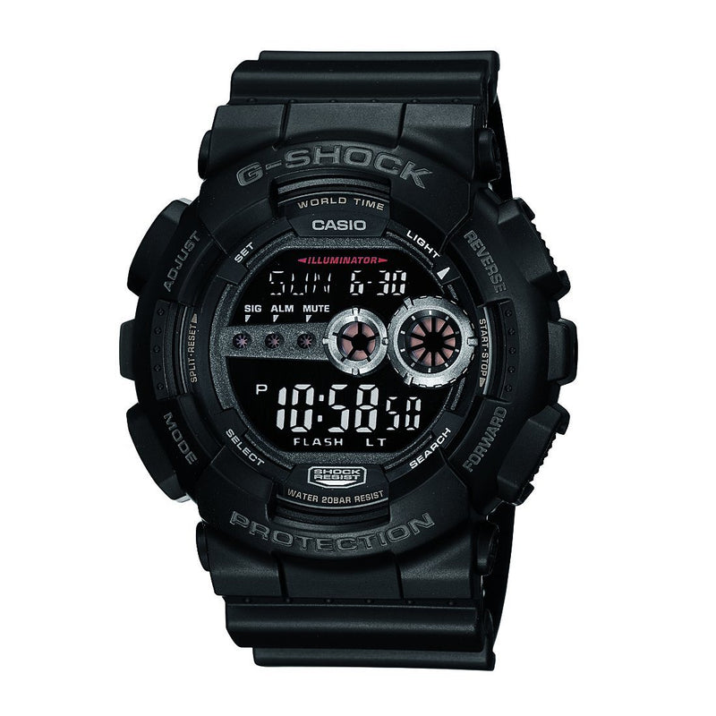 Casio G-Shock Black Digital Watch Model- GD100-1B Watches Casio 