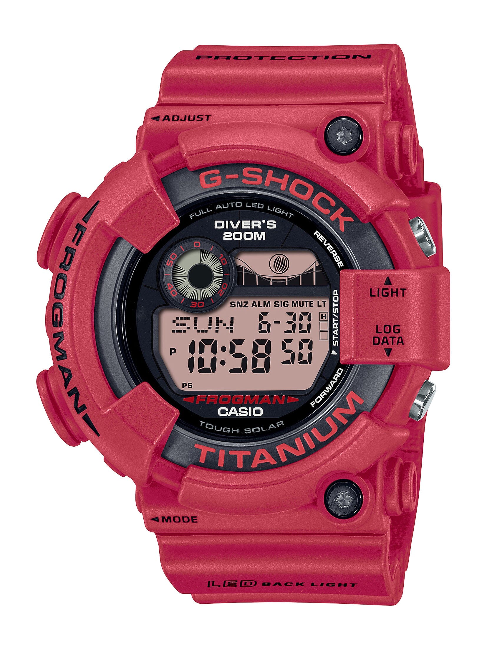 Casio 30th Anniversary Frogman Rustic Red Watch GW-8230NT-4DR Watches Casio 