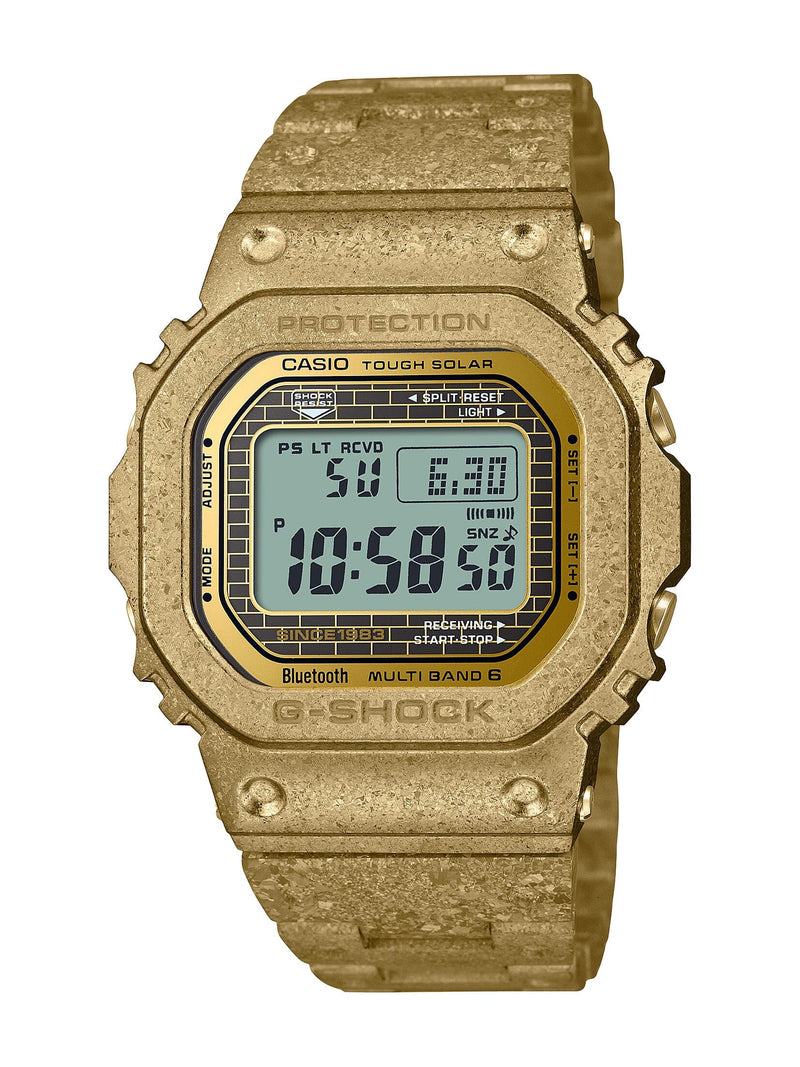 Casio G Shock 40th Anniversary Recrystallised Gold Watch GMW-B5000PG-9DR Watches Casio 