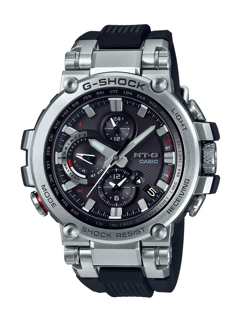 Casio GShock MT-G Smart Phone BT Solar World Time Model MTGB1000-1A Watches Casio 